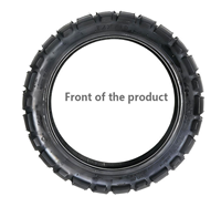 Neumático Tubeless Todoterreno de Largo Alcance 12x2.5 para Patinete Eléctrico Xiaomi Mi6 Pro, Neumático Delantero y Trasero Reforzado de 12 Pulgadas