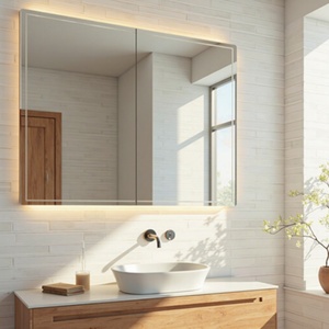 Wholesales Bathroom <b>Mirror</b> clear Durable Eco-friendly Standard Cheap Ordinary Bathroom <b>Mirror</b> for Hotel Restaurant Home Bathroom - Product Image 2