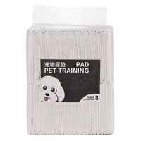 Tapis absorbant pour animaux de compagnie en charbon de bambou à séchage rapide, jetable, imprimé OEM, pour l'apprentissage de la propreté des chiens