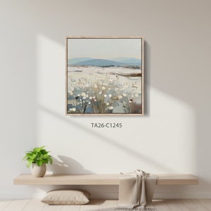 Quadro su Tela Personalizzato: Dipinto Impressionista Floreale e Paesaggistico per Decorazione Casa Moderna - Product Image 2
