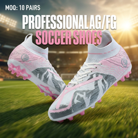 Chaussures de football Firm Ground FG f50 légères et aérodynamiques pour joueurs professionnels en extérieur