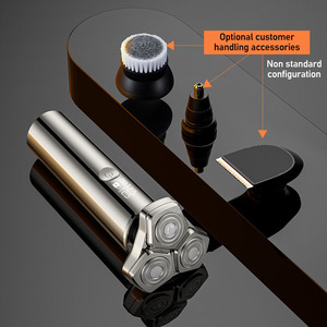 Rasoir électrique rechargeable à triple lame étanche IPX7 de type C humide et sec en gros dans Dicator - Product Image 3