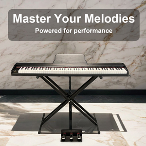 <span class=keywords><strong>Piano</strong></span> Digital Vertical Portátil Popular DEMAN XH-8802Z de 88 Teclas, 1 Pedal, Teclado con Certificación CCC, 80 <span class=keywords><strong>Canciones</strong></span>, 800 Tonos, 64 Polifónicos - Product Image 3