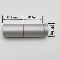 High Quality Chromed Aluminum Multi-Level Standoff Fasteners Double Acrylic Panel Standoffs with 13mm 19mm 19mm Fasteners