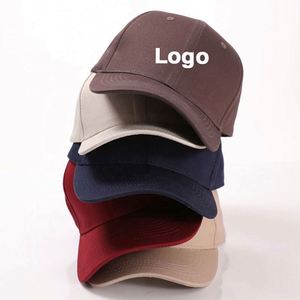 Factory Direct 6 Panel Baseball Caps 100% Cotton Blank Sporty Golf <b>Hats</b> Outdoor Sports Caps Custom Logo Wholesale High Quality - Product Image 2