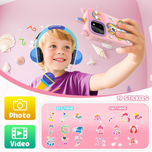 JXD Kids Phone Toy Girls 3-8 Years Old Unicorns Toddler Smart Phone <b>MP3</b> Support 2"-4" Screen Plastic Material Radio Music <b>Player</b> - Product Image 6