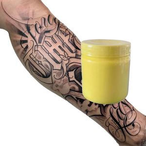 Crème hydratante apaisante et éclaircissante pour tatouage, soin naturel après tatouage, baume cicatrisant pour tatouage - Product Image 3