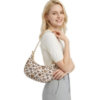 Kleine serie gepersonaliseerde modieuze PU tassen met dierenprint, crossbody tas met ritssluiting