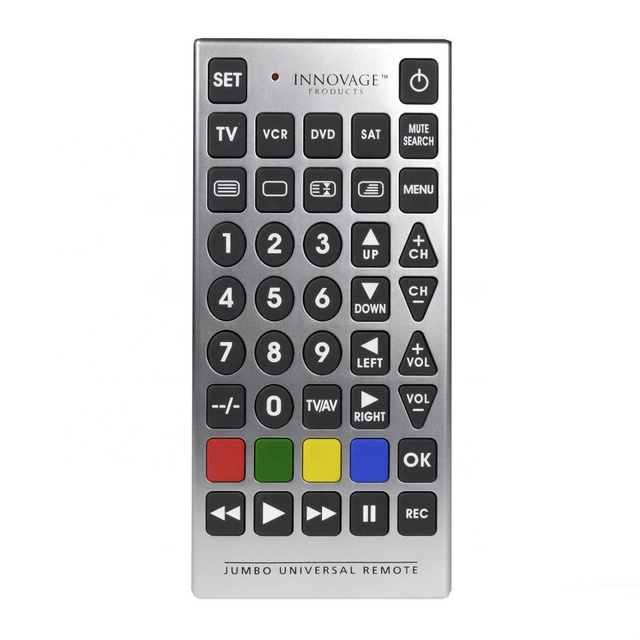 Boostwaves Universal Jumbo Remote Control TV-DVD-Cable It's Huge - Never Lose It