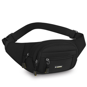 Fashion Men's Fanny Pack Large Capacity Oxford Cloth Waist Bag Everyday Use Black Blue Gray Dark Blue - Product Image 5