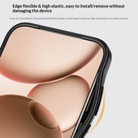 Coque de protection transparente à revêtement d'huile de qualité supérieure pour OPPO X9 Pro, ultra douce, ergonomique, longue durée, de haute qualité