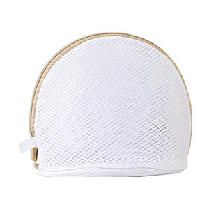 Bolsas de lavado para sujetadores estampadas, de tela gruesa tipo sándwich, bolsa cilíndrica para guardar sujetadores, con junta de silicona para protección fija del sujetador, nueva. - Product Image 1