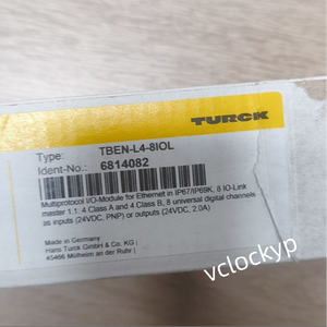 1 pieza TURCK TBEN-L4-8IOL Módulo de E/S Ethernet Nuevo Envío Rápido - Product Image 3