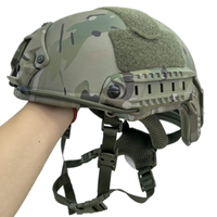 Casque tactique rapide en gros, casque rigide en PE/aramide épaissi pour l'entraînement et les opérations de sauvetage, sécurité