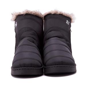 Scarpe invernali impermeabili con chiusura a Zip da <span class=keywords><strong>donna</strong></span> <span class=keywords><strong>Sneakers</strong></span> da neve in pelliccia con stivaletti antiscivolo antiscivolo da esterno - Product Image 2