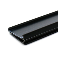 Porte-étiquette de prix en plastique PVC porte-étiquette d'étagère de supermarché pour le verre pour l'entreposage et les fournitures de supermarché