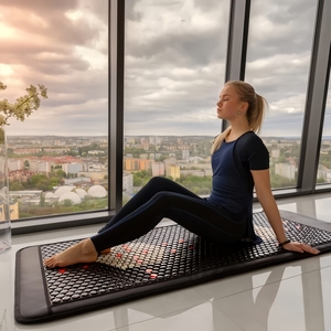 Alfombrilla de Masaje Corporal con Terapia Térmica de Fábrica, 190*80cm, Alfombrilla de Frecuencia para Cuerpo Completo, Almohadilla Térmica Hecha a Mano, <span class=keywords><strong>Biomat</strong></span> para Desintoxicación y Relajación - Product Image 1