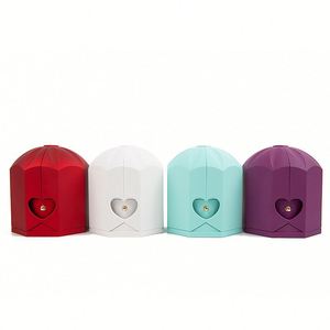 Tanabata ขายดีกล่องบรรจุภัณฑ์ลิ้นชักกุหลาบวันวาเลนไทน์เปิดตรงกลางปีกนางฟ้ากับดอกไม้นิรันดร์เครื่องประดับกล่องบรรจุภัณฑ์ - Product Image 1