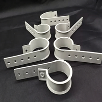 Collier de serrage en plastique pour tuyau de climatisation, attache rapide pour fixation de tubes CVC