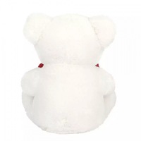 Cadeaux de la Saint-Valentin, animaux en peluche, cœur rouge doux, joyeux Saint-Valentin, ours en peluche tenant un cœur d'amour