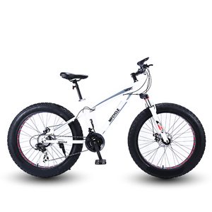 Vélo d'<span class=keywords><strong>occasion</strong></span> en alliage d'aluminium OEM d'usine, 26 pouces, 21 vitesses, gros pneus, Fat Bike, Vélo de neige, Vélo tout-terrain de bonne qualité - Product Image 1