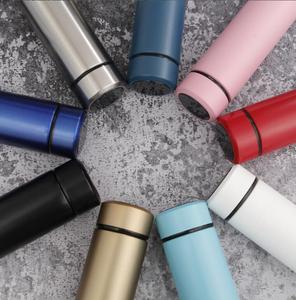 Chine sélection spéciale nouvelle bouteille d'eau intelligente en acier inoxydable bon marché avec affichage de la température par LED gobelets thermiques en vrac. Peut afficher Fahre - Product Image 6