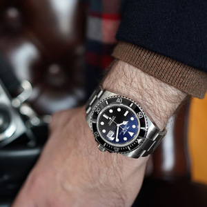 Orologio da Uomo Meccanico Automatico <span class=keywords><strong>Glenn</strong></span> Pindu Quinta Generazione, Subacqueo, in Acciaio Inossidabile, Luminoso, Modello Ghost King -6591 - Product Image 2