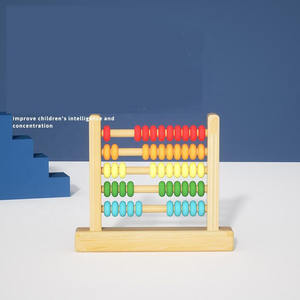 Abacus <span class=keywords><strong>en</strong></span> <span class=keywords><strong>bois</strong></span> avec 5 rangées, jouet éducatif de comptage mathématique pour enfants, <span class=keywords><strong>compteur</strong></span> d'abacus pour l'apprentissage précoce des mathématiques, jouet éducatif <span class=keywords><strong>en</strong></span> <span class=keywords><strong>bois</strong></span> - Product Image 3