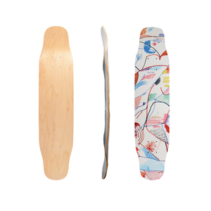 <span class=keywords><strong>Pas</strong></span> <span class=keywords><strong>cher</strong></span> Longboard <span class=keywords><strong>Skateboard</strong></span> Cruiser Full Board Maple <span class=keywords><strong>Skateboard</strong></span> Longboard Decks pour Fille - Product Image 3