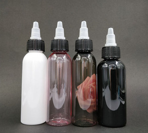 Dụng Cụ Bóp Dầu Tóc Bằng Nhựa Trong Suốt 30Ml 50Ml 60Ml 80Ml 100Ml 150Ml Chai Đóng Gói Với Nắp Phân Phối Mở Xoắn - Product Image 1