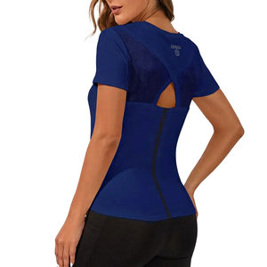 Hot Sale Women's Formal Crocheted Tank <b>Tops</b> with Front Logo Quick Dry Breathable Custom Colors - Product Image 1