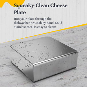 Placa de calentamiento de acero inoxidable para tablas de charcutería de queso <span class=keywords><strong>Camembert</strong></span> y Brie, accesorios, calentador de queso blando - Product Image 6