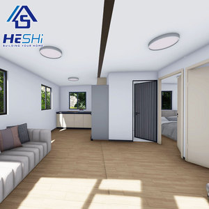 Venta caliente 20Ft 40Ft Contenedor expandible Casa prefabricada Baño Envío Prefab Luxury Movible Home Casas Prefabricadas - Product Image 4