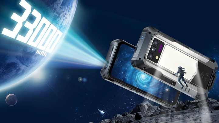 OUKITEL WP100 TITAN 5G スマートフォン Oukitel WP100 Titan 5G Rugged Phone 6.8-inch 120Hz 33000mAh