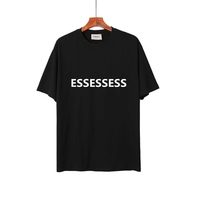 Nouveauté SS22 Ensemble T-shirt et short unisexe en coton de haute qualité, style essentiel, avec logo ESS, décontracté urbain