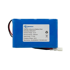 Batterie au lithium Blusenergy nouvelle génération 36V 48V 7.8Ah 10Ah 12Ah 7800mAh 18650, pack de batterie OEM personnalisé, batterie de remplacement pour trottinette électrique - Product Image 1