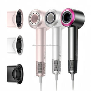 Sèche-cheveux professionnel 1600W à moteur BLDC haute vitesse, ionique, de haute qualité, sans pales - Product Image 1