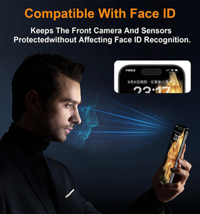 Protection d'écran électroplaquée anti-espion 360° pour <span class=keywords><strong>iPhone</strong></span> 17 16 15 <span class=keywords><strong>14</strong></span> 13 <span class=keywords><strong>Pro</strong></span> <span class=keywords><strong>Max</strong></span>, <span class=keywords><strong>incassable</strong></span> avec boîte d'installation facile - Product Image 6