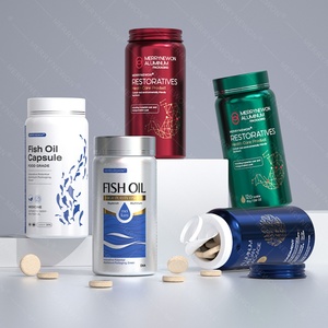 Bouteilles de 160 ml et 200 ml pour pilules et capsules, avec bouchon à vis, pour emballage de compléments alimentaires et de vitamines - Product Image 4