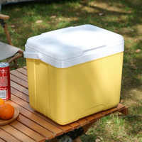Boîte isotherme portable 15L, légère, durable, moderne, couleur macaron, pour la conservation de la chaleur des aliments, boîte à lunch, camping en plein air