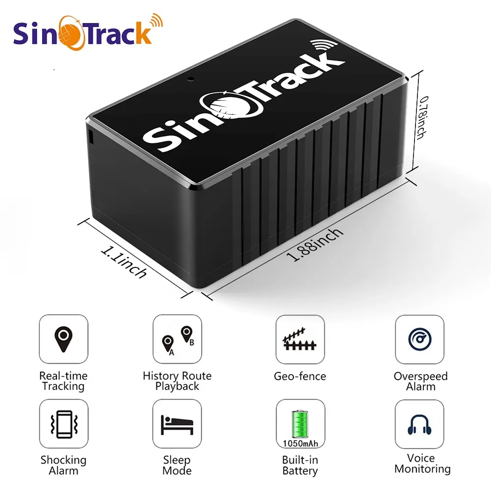SinoTrack شعبية متتبع ذكي لجهاز تحديد المواقع ST-903 صغيرة جهاز تعقب مع نظام تتبع التطبيق
