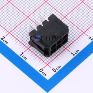 43045-6A Wire-to-Board Pin Header Through hole Component (THT),P=3mm Connector 2x3P 3mm Through Hole 6P - Product Image 1
