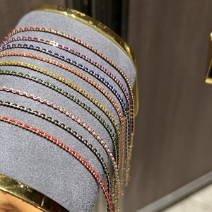 กำไลข้อมือทองคำ 18K ลายถัก Xinfly พร้อมสายไข่มุกแข็งแรง ดีไซน์คลาสสิกทันสมัย ของขวัญเครื่องประดับสั่งทำได้ - Product Image 2