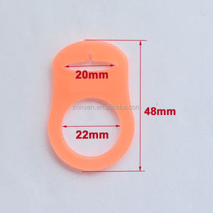 Anneau de sucette en silicone sans BPA <span class=keywords><strong>pour</strong></span> bébé, adaptateur <span class=keywords><strong>pour</strong></span> sucette, anneau de dentition en silicone, anneau <span class=keywords><strong>MAM</strong></span> <span class=keywords><strong>pour</strong></span> bébé, vente en gros - Product Image 6