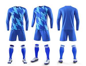 ชุดยูนิฟอร์มฟุตบอลสำหรับครอบครัวแบบแขนยาวพร้อมผ้าระบายอากาศแห้งเร็วและอุปกรณ์เสริมครบชุด - Product Image 2