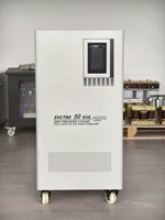 Stabilisateur de tension automatique triphasé AC AVR en cuivre pur 60 kVA SVC Servomoteur Stabilisateur de tension TNS 50 Hz avec écran LCD pour usage industriel