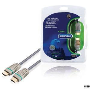 Bandridge High Speed <b>HDMI</b> <b>Cable</b> 5m With Ethernet For Video Devices - Product Image 1