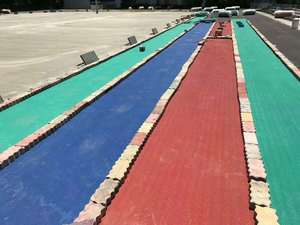 Piste de course préfabriquée respectueuse de l'environnement revêtement de sol en tartan piste de sport suivi de course en tartan - Product Image 5