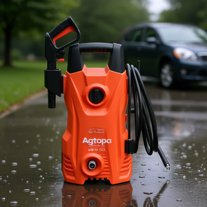 Hidrolavadora Eléctrica de Alta Presión Agtopa 1740Psi 1.5Hp con Agua Fría para Limpieza de Autos y Caminos - Product Image 2