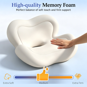 <span class=keywords><strong>Coussin</strong></span> de siège ergonomique pour soulager la douleur à l'assise, la <span class=keywords><strong>sciatique</strong></span> et le soutien du dos, <span class=keywords><strong>coussin</strong></span> en mousse à mémoire de forme pour le bureau, la <span class=keywords><strong>voiture</strong></span>, la maison - Product Image 4
